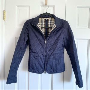 💗Authentic Burberry Brit Quilt Jacket Small